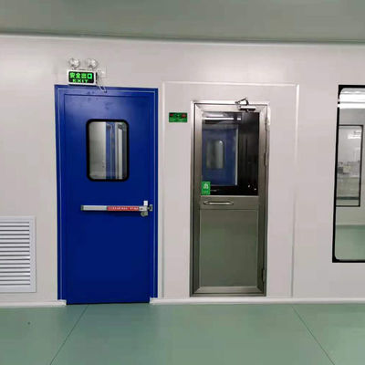 Διπλά ντους αέρα αεροφρακτών 220V ανεμιστήρων καθαρίζοντας για τα καθαρά δωμάτια